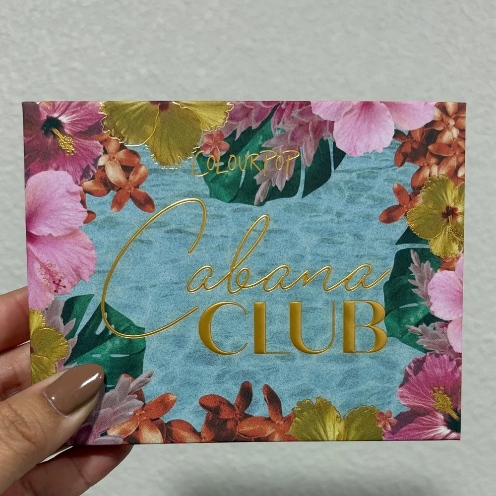 Colourpop Cabana Club Floral Eyeshadow Palette